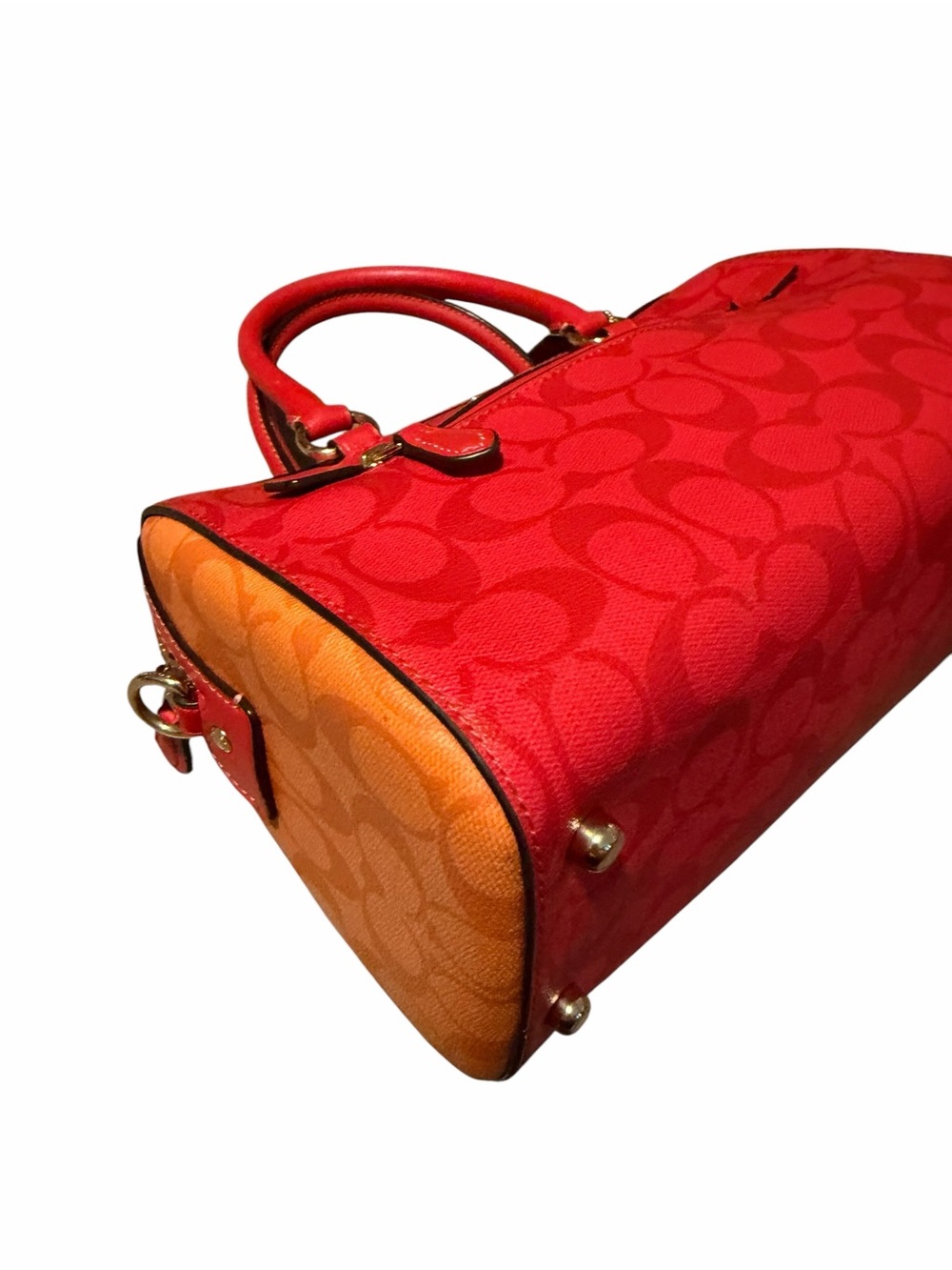 Coach Rowan Satchel In Colorblock - Picture 5 of 10